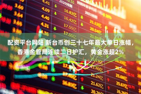 配资平台网站 新台币创三十七年最大单日涨幅，香港金管局连续二日护汇，黄金涨超2%