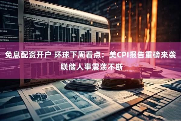 免息配资开户 环球下周看点：美CPI报告重磅来袭 联储人事震荡不断